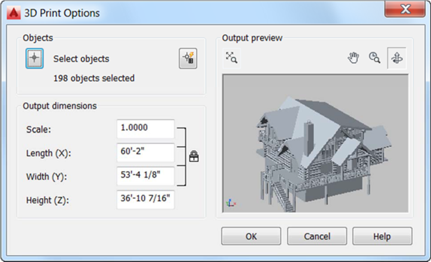 AutoCAD 2017 - nastavení pro 3D tisk