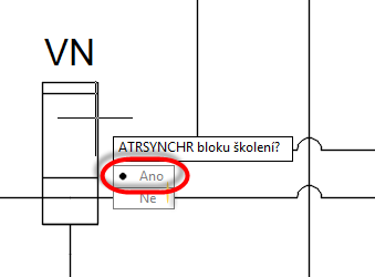 Příkaz Synchronizovat atributy