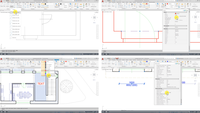 Ukázky z video školení AutoCAD základní