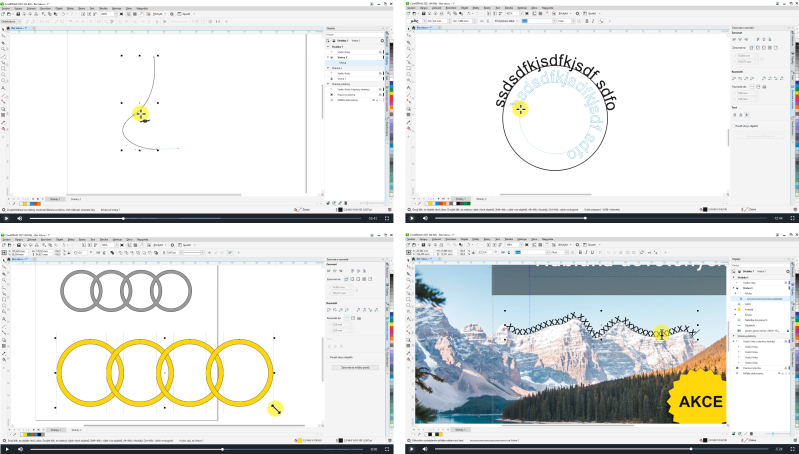 Ukázky z video školení CorelDRAW základní