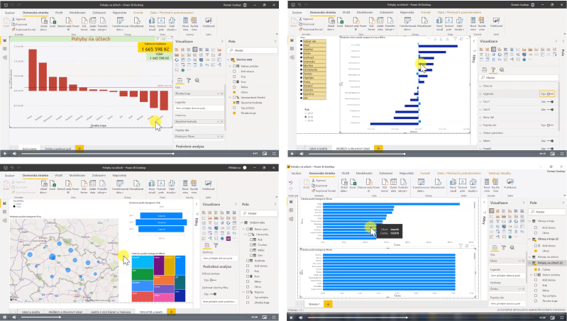 Ukázky z video školení Power BI