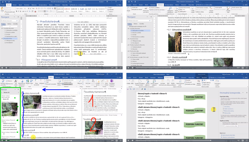 Ukázky z video školení Word pokročilý